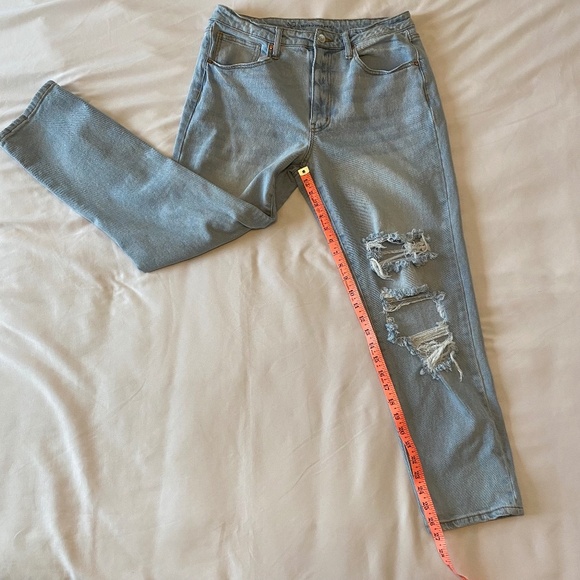 No Boundaries Destroyed Jeans‎ Light Wash Juniors  Size 13 - Picture 3 of 8